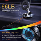 Magnetic Suction Phone Holder (360° Rotation)