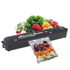 Vacuum Sealer Machine, Automatic Fresh Food-Sealer, Vacuum Packing Machine for Fruits, Meat Preservation with Dry & Moist Sealing Modes