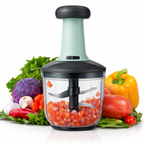 Manual Push Vegetable Chopper – Fast, Easy and Mess-Free Cooking