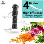 Manual Push Vegetable Chopper – Fast, Easy and Mess-Free Cooking