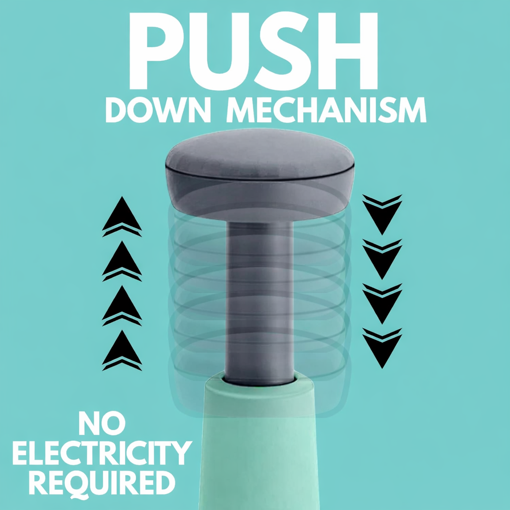 Manual Push Vegetable Chopper – Fast, Easy and Mess-Free Cooking