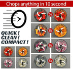 Manual Push Vegetable Chopper – Fast, Easy and Mess-Free Cooking
